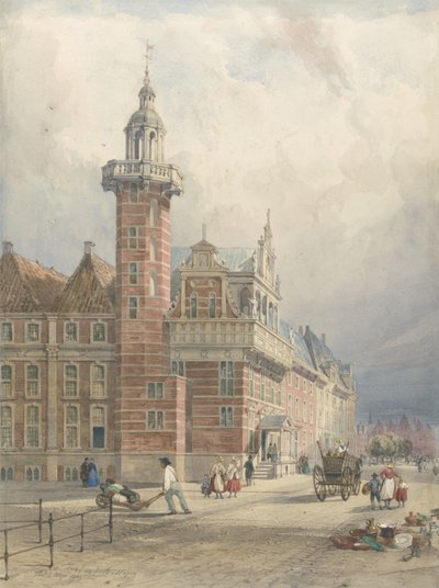 Town Hall, Hague by Thomas Shotter Boys